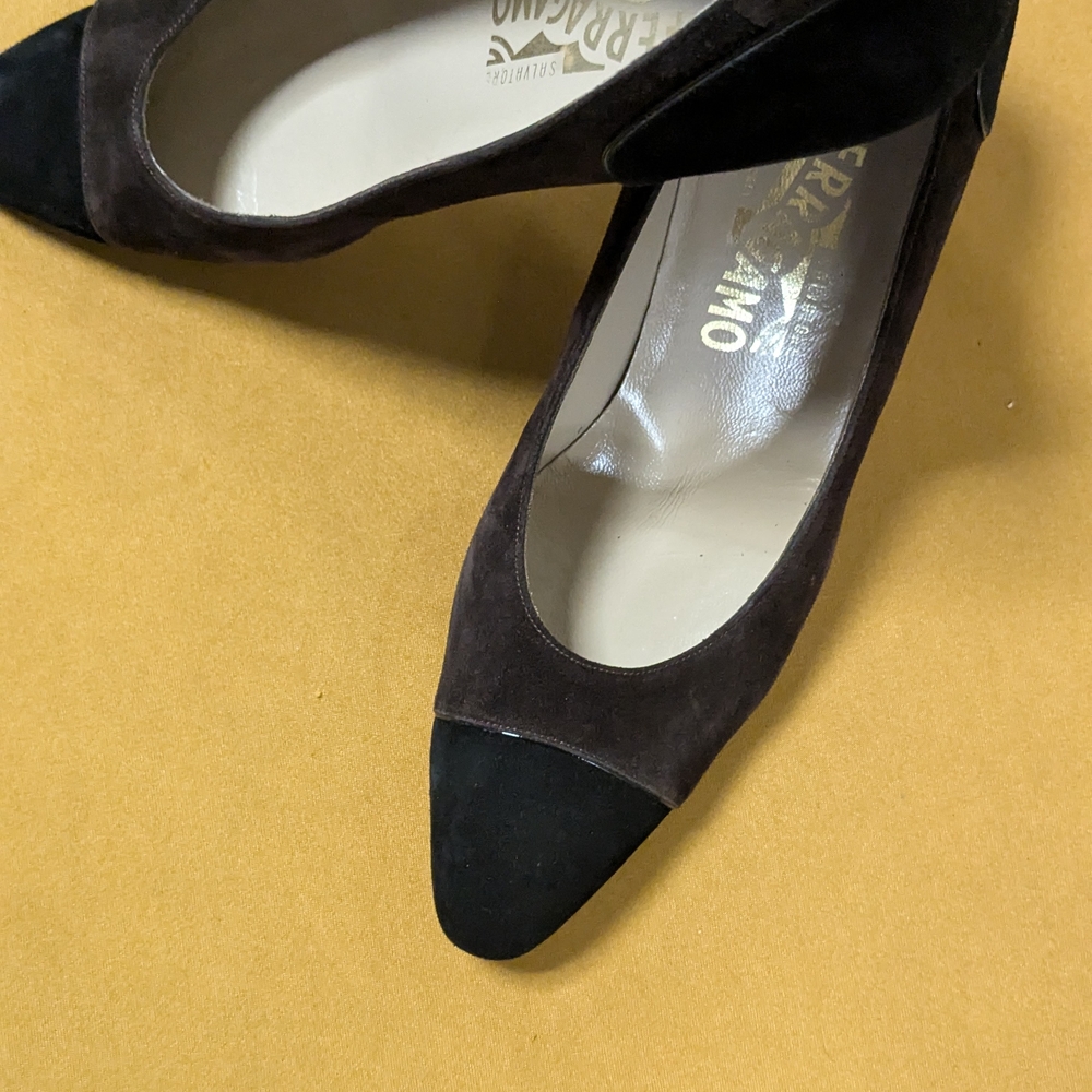 Elegant Black and Brown Women's Shoes
